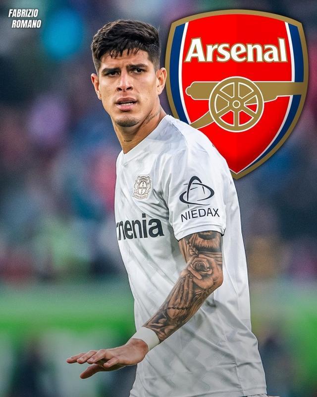 罗马诺：因卡皮耶与阿森纳达协议 枪手将租借+强制买断报价药厂